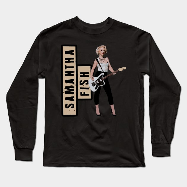 Samantha Fish - Love on The Side Long Sleeve T-Shirt by Pugahanjar